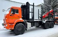 Сортиментовоз КАМАЗ 43118-73094 с КМУ на статичной консоли (2025 г.в.)