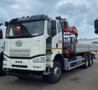 Бортовой автомобиль с КМУ FAW 3250  ИМ-150